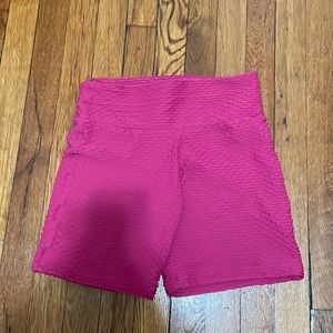Booty by Brabants pink (Raspberry) croco bike shorts